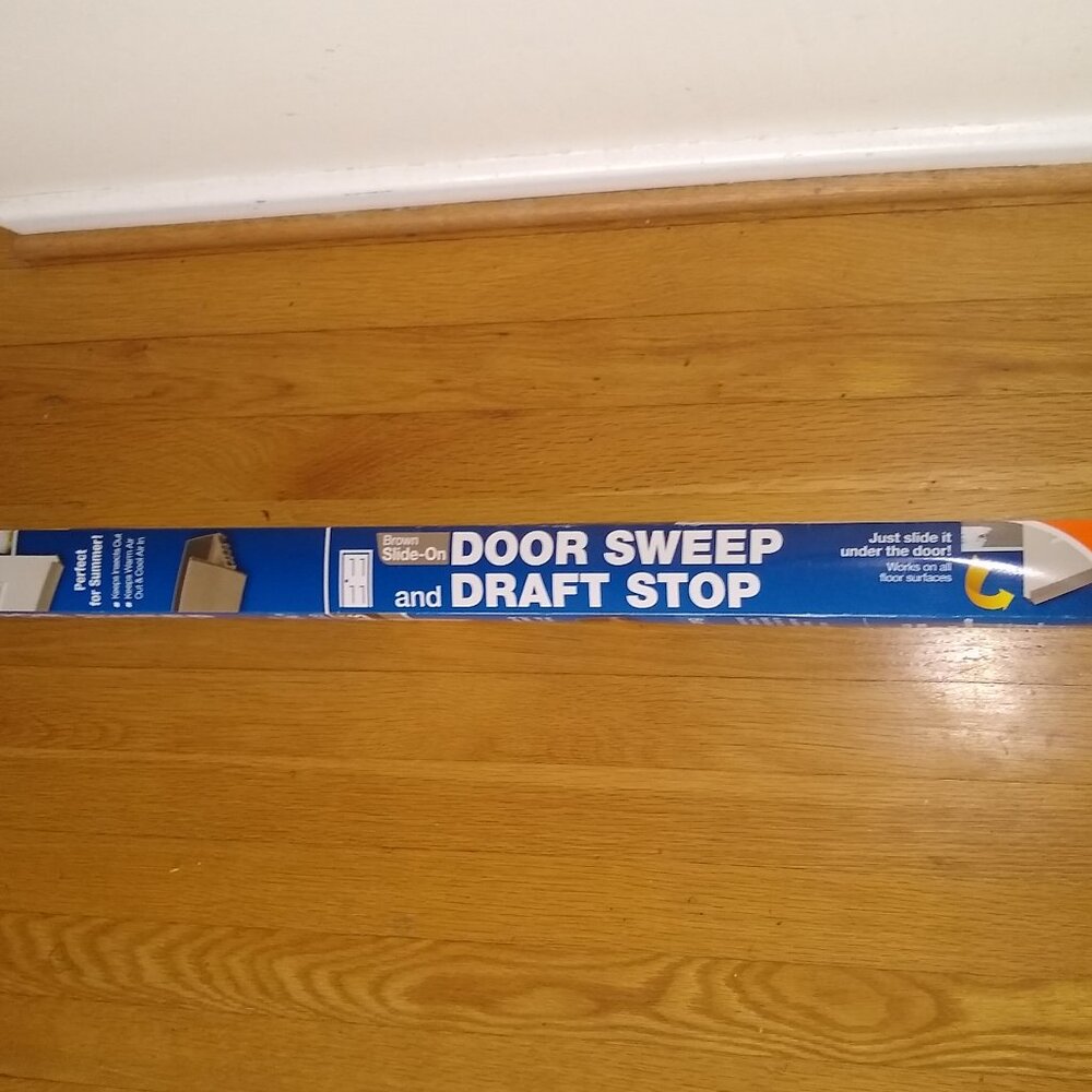EZ Frost King Slide On Door Sweep New